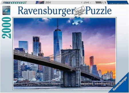 Puzzle 2000 Panorama Nowego Jorku - Ravensburger