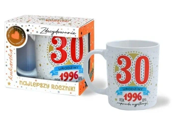 Kubek Premium Urodziny 30 - Kukartka