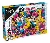 Puzzle dwustronne Minnie 250 - Lisciani