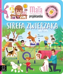 Album z naklejkami. Mała projektantka - Agnieszka Bator - 2023