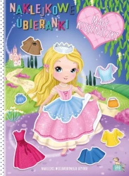 Naklejkowe ubieranki. Małe księżniczki - opracowanie zbiorowe