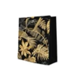 Torebka prezentowa Złote liście, duża