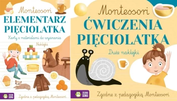 PAKIET Montessori Elementarz + Ćwiczenia pięciolatka Zuzanna Osuchowska - Marcelina Gradowska, Zuzanna Osuchowska