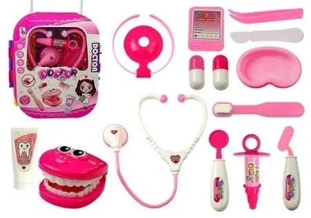 Zestaw lekarski w walizce - Leantoys