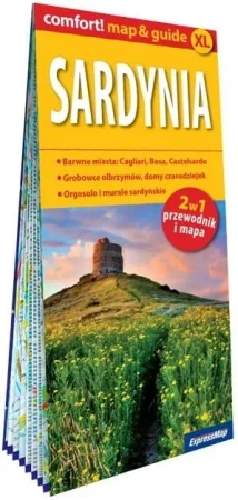 Comfort! map Przewodnik + mapa (2w1) Sardynia - praca zbiorowa