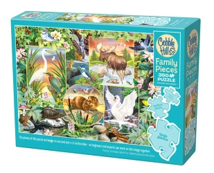 Puzzle 350 Magiczna rzeka 112673 - Cobble Hill