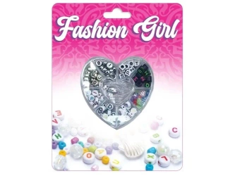 Zestaw koralików Serce 100el - Madej