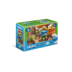 Puzzle mini 35 Smerfy Farmer z dyniami - Dodo