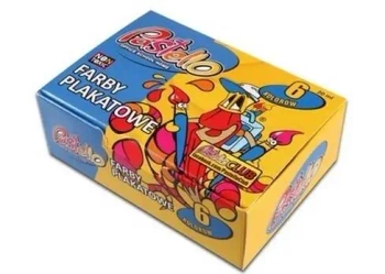 Farby plakatowe 20ml 6 kolorów - Alfa Pastello