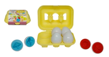 Zabawka dla malucha jajka sorter kształtów - SWEDE