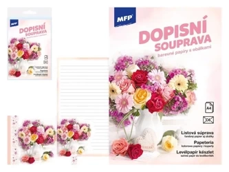 Papeteria LUX 5+10 Kwiaty - MFP