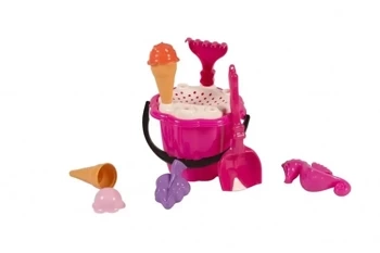 Zestaw do piasku z lodami i foremkami - Baczek