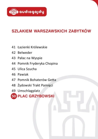 audiobook Plac Grzybowski. Szlakiem warszawskich zabytków - Ewa Chęć