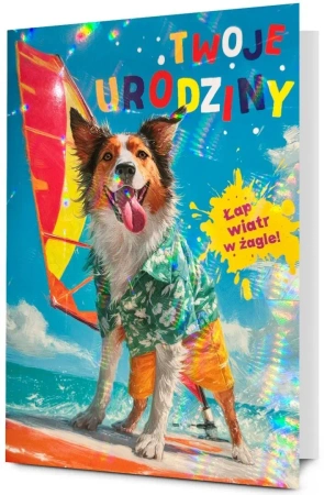 Karnet B6 Urodziny - Pan Dragon