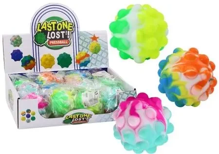 Piłeczka sensoryczna z wypustkami 6cm - Leantoys