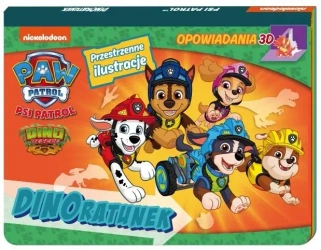 Psi Patrol. Opowiadania 3D. Dino ratunek - praca zbiorowa