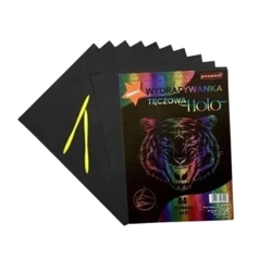 Wydrapywanka hologramowa A4 tęczowa - Penword