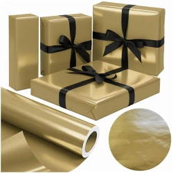 Papier metalik Złoty Blask Gold X-Strong 38cmx20m - PaperHit