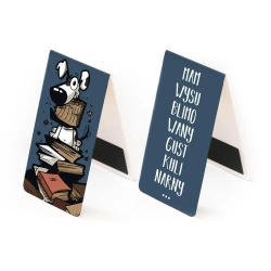 Zakładka magnetyczna - Pożeram książki - Molom