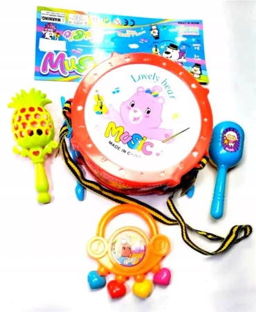 Instrumenty muzyczne kastaniety worek 03588