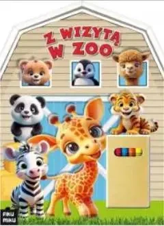 Z wizytą w zoo + kredki - praca zbiorowa