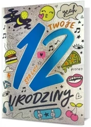 Karnet B6 Urodziny 12 HM200-2458 - Pan Dragon