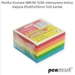 Kostka biurowa mix 85x85x50mm 520K - Penword