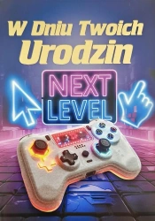 Karnet Urodziny gracz pad - YEKU