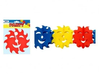 Girlanda papierowa słóńce 4m - MFP