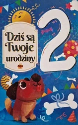 Karnet Urodziny 2 chłopiec - YEKU