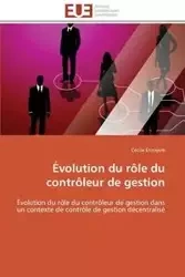 Évolution du rôle du contrôleur de gestion - ENNAJEM-C