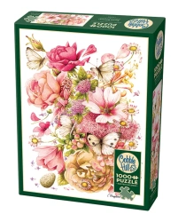 Puzzle 1000 Bukiet kwiatów 112223 - Cobble Hill