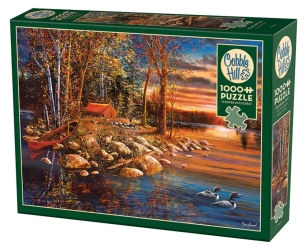 Puzzle 1000 Kto rano wstaje 113540 - Cobble Hill