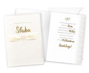 Karnet Ślub - Kukartka