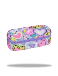 Piórnik owalny Coolpack Campus Sew Heart - PATIO