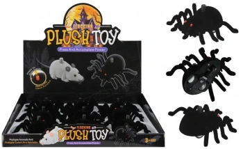 PajĄk Flokowany NaciŚnij I JedŹ 11 cm Mega Creative 567889