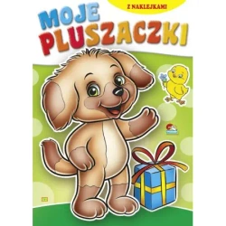 Kolorowanka z naklejkami. Moje pluszaczki Piesek 751 - praca zbiroowa