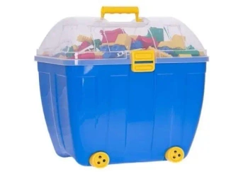 Kuferek z klockami duży 989el - Hemar Family