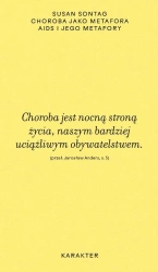 Choroba jako metafora. AIDS i jego metafory - Susan Sontag