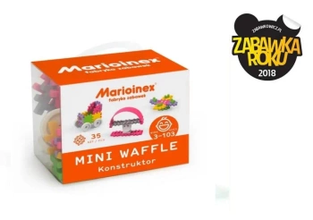Mini Waffle 35 elementów Konstruktor Dziewczynka - Marioinex