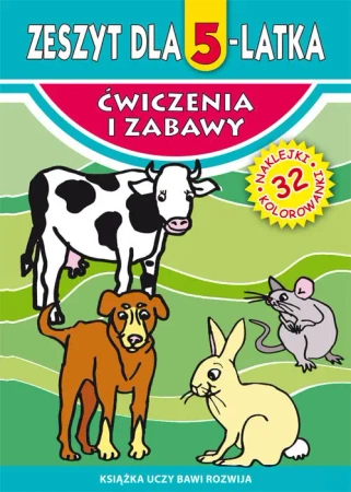 Ćwiczenia i zabawy. Zeszyt dla 5-latka - Małgorzata Korczyńska