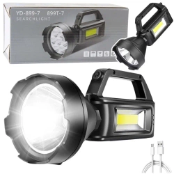 Latarka turystyczna LED Reflektor 4 tryby - Leantoys