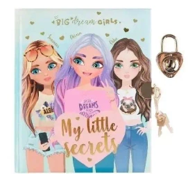 Pamiętnik zamykany na kłódkę Big Dream Girls - MP Main Paper