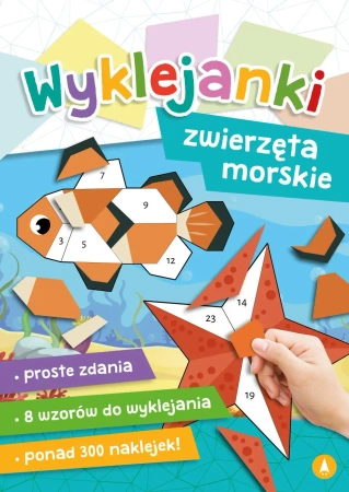 Wyklejanki. Zwierzęta morskie - praca zbiorowa