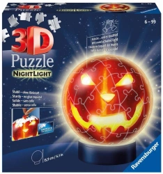 Puzzle 3D 72 Dynia świecąca w ciemności - Ravensburger
