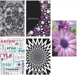 Okładka na dokumenty duża z nadrukiem MIX - Panta Plast