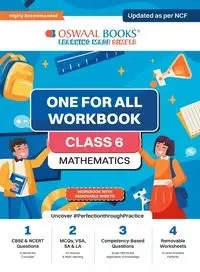 Oswaal NCERT & CBSE One For All Workbook | Mathematics | Class 6 | Updated As Per NCF | MCQ's | VSA | SA | LA | For Latest Exam - Oswaal Editorial Board