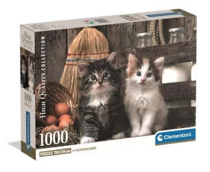 Puzzle 1000 Lovely Kittens - Clementoni