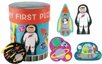 Puzzle dla początkujących kosmos 4w1 - Floss & Rock