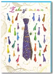 Kartka okolicznościowa Imieniny TS83 - Trend